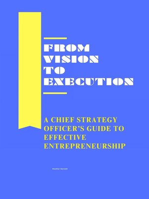 cover image of From Vision to Execution